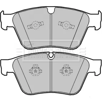 Jeu de 4 plaquettes de frein avant BORG & BECK OEM 1644202320