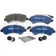 BORG & BECK BBP2394 - Jeu de 4 plaquettes de frein avant