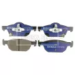BORG & BECK BBP2413 - Jeu de 4 plaquettes de frein avant