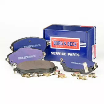 Jeu de 4 plaquettes de frein avant BORG & BECK OEM 0446502390