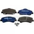 BORG & BECK BBP2442 - Jeu de 4 plaquettes de frein avant