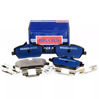 BORG & BECK BBP2446 - Jeu de 4 plaquettes de frein avant