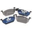 BORG & BECK BBP2511 - Jeu de 4 plaquettes de frein avant