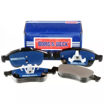 Jeu de 4 plaquettes de frein avant BORG & BECK OEM 77367213