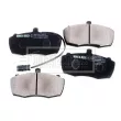 BORG & BECK BBP2549 - Jeu de 4 plaquettes de frein avant