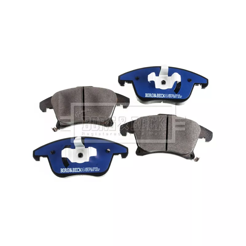 Jeu de 4 plaquettes de frein avant BORG & BECK BBP2564 - Visuel 2