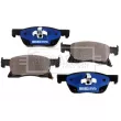 BORG & BECK BBP2567 - Jeu de 4 plaquettes de frein avant