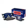 BORG & BECK BBP2591 - Jeu de 4 plaquettes de frein avant