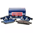BORG & BECK BBP2593 - Jeu de 4 plaquettes de frein avant