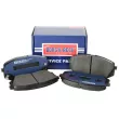BORG & BECK BBP2618 - Jeu de 4 plaquettes de frein avant