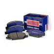 BORG & BECK BBP2687 - Jeu de 4 plaquettes de frein avant