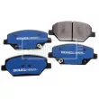 BORG & BECK BBP2687 - Jeu de 4 plaquettes de frein avant