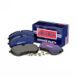BORG & BECK BBP2820 - Jeu de 4 plaquettes de frein avant
