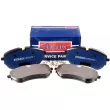 BORG & BECK BBP2820 - Jeu de 4 plaquettes de frein avant