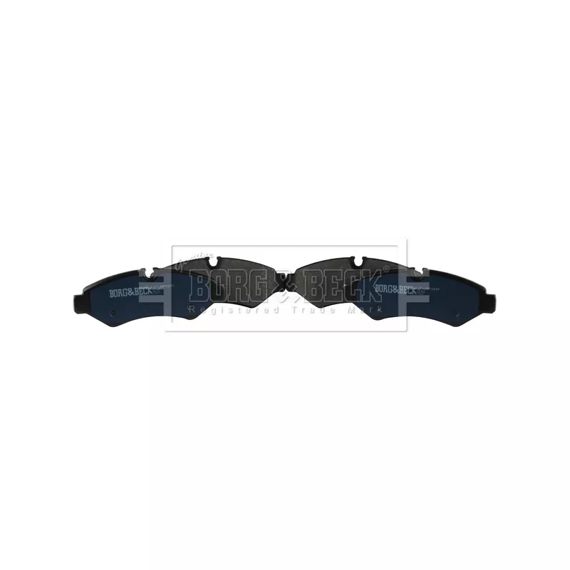 Jeu de 4 plaquettes de frein arrière BORG & BECK BBP2839 - Visuel 2