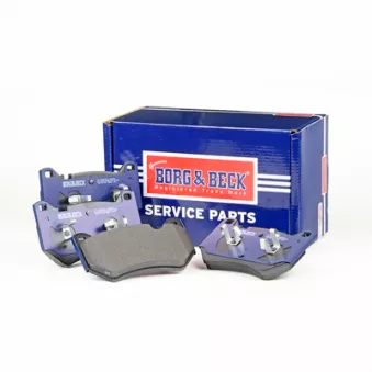 Jeu de 4 plaquettes de frein avant BORG & BECK OEM 80A698151B