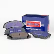 BORG & BECK BBP2899 - Jeu de 4 plaquettes de frein avant