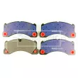 BORG & BECK BBP2912 - Jeu de 4 plaquettes de frein avant