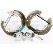 BORG & BECK BBS1068K - Kit de freins arrière (prémontés)