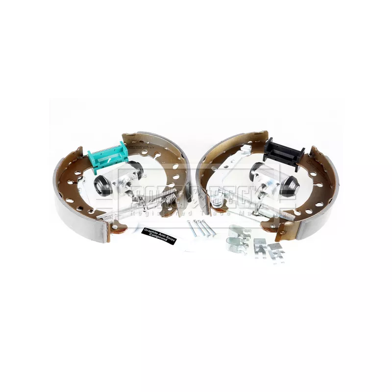 Kit de freins arrière (prémontés) BORG & BECK BBS1096K - Visuel 2