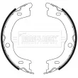 BORG & BECK BBS6499 - Jeu de mâchoires de frein
