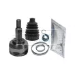 BORG & BECK BCJ1205 - Embout de cardan avant (kit de réparation)
