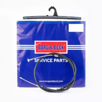 Tirette à câble, frein de stationnement BORG & BECK BKB3941