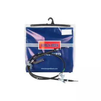 Tirette à câble, frein de stationnement BORG & BECK BKB3950