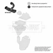 BORG & BECK BTH1454 - Tuyau d'aspiration, alimentation d'air