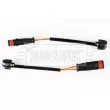 BORG & BECK BWL3000 - Contact d'avertissement, usure des plaquettes de frein