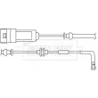BORG & BECK BWL3018 - Contact d'avertissement, usure des plaquettes de frein