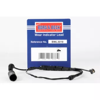 Contact d'avertissement, usure des plaquettes de frein BORG & BECK OEM 34351165580