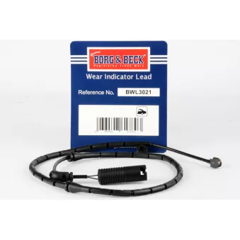 Contact d'avertissement, usure des plaquettes de frein BORG & BECK OEM 34353411756