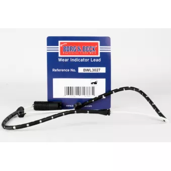 Contact d'avertissement, usure des plaquettes de frein BORG & BECK OEM 34351165579
