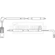 BORG & BECK BWL3047 - Contact d'avertissement, usure des plaquettes de frein