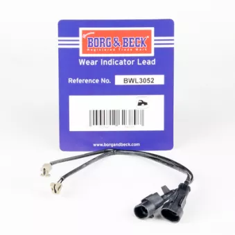 Contact d'avertissement, usure des plaquettes de frein BORG & BECK OEM 2991854