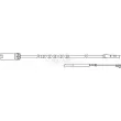 BORG & BECK BWL3054 - Contact d'avertissement, usure des plaquettes de frein