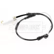 BORG & BECK BWL3059 - Contact d'avertissement, usure des plaquettes de frein