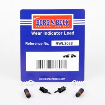 Contact d'avertissement, usure des plaquettes de frein BORG & BECK OEM 2D0919351