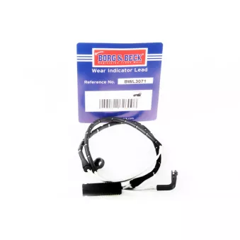 Contact d'avertissement, usure des plaquettes de frein BORG & BECK OEM 34351163065
