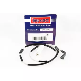 BORG & BECK BWL3083 - Contact d'avertissement, usure des plaquettes de frein
