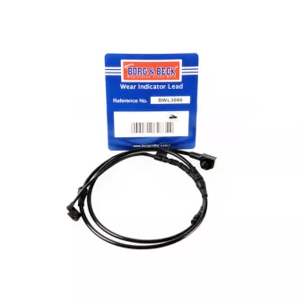 BORG & BECK BWL3086 - Contact d'avertissement, usure des plaquettes de frein