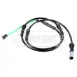 BORG & BECK BWL3101 - Contact d'avertissement, usure des plaquettes de frein