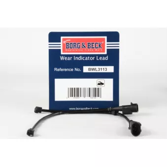 Contact d'avertissement, usure des plaquettes de frein BORG & BECK OEM 42548196