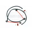 BORG & BECK BWL3125 - Contact d'avertissement, usure des plaquettes de frein