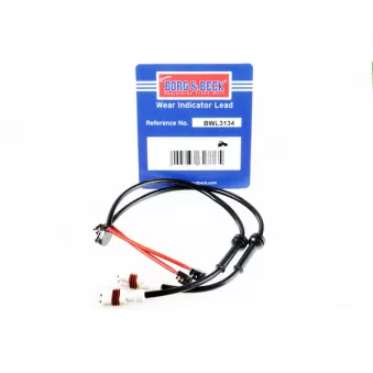 Contact d'avertissement, usure des plaquettes de frein BORG & BECK OEM 98761267601