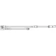 BORG & BECK BWL3143 - Contact d'avertissement, usure des plaquettes de frein