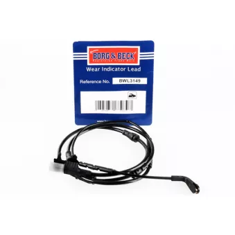 Contact d'avertissement, usure des plaquettes de frein BORG & BECK OEM LR045959