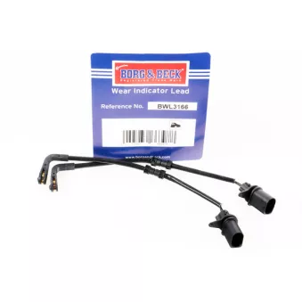 Contact d'avertissement, usure des plaquettes de frein BORG & BECK OEM 4H0615121H