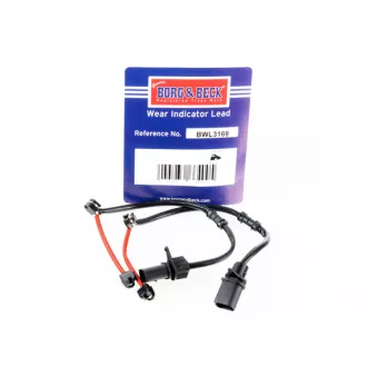 Contact d'avertissement, usure des plaquettes de frein BORG & BECK OEM 4H0615121M